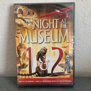 NEW Night at the Museum 1 (2006) and 2 (2009) DVD Ben Stiller Robin Williams
